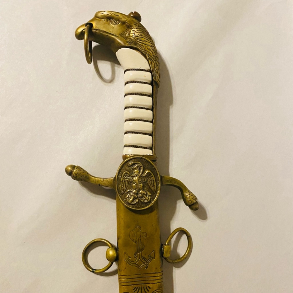 Antique Naval Short Sword, Mexico 19TH C.